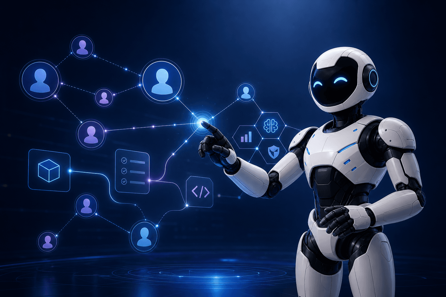 Mascote da Kenova Tech representando Talent Solutions